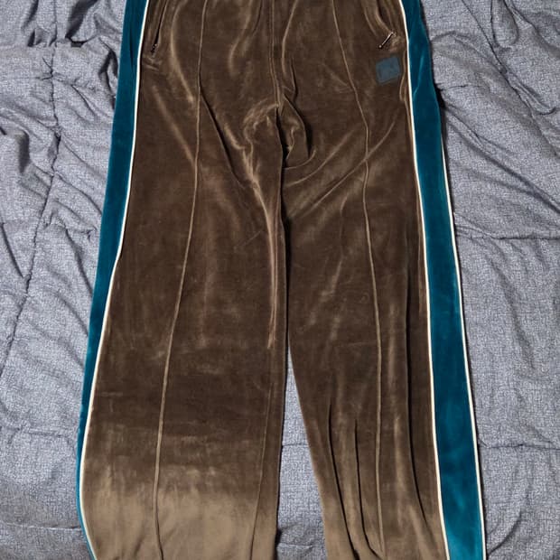 디스이즈네버댓 벨루어 트랙팬츠 브라운 M