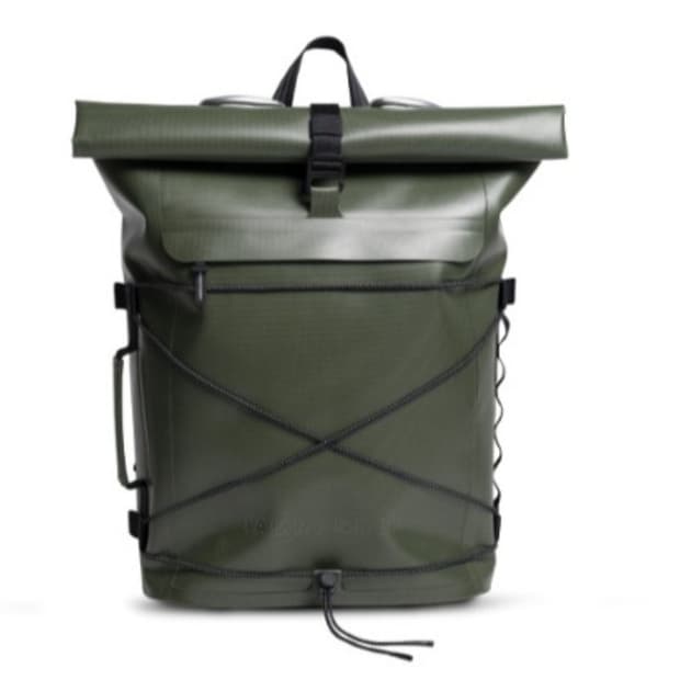 아이엠런박스(IAMRUNBOX) 롤탑 백팩 카키 20L