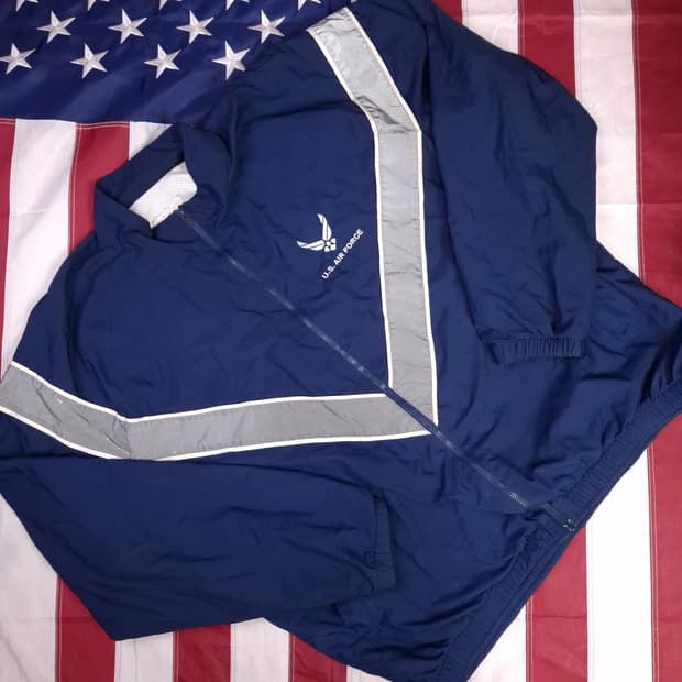 오리지날 미공군 ipfu 트레이닝 자켓