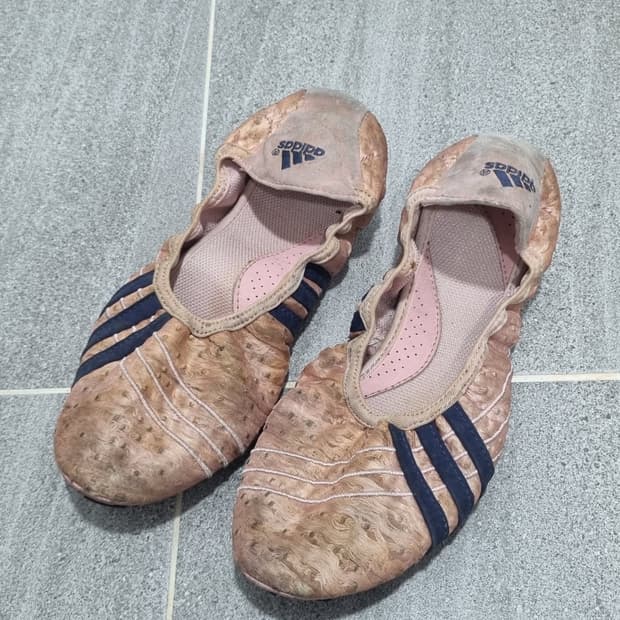 빈티지 아디다스 발레코어 슈즈