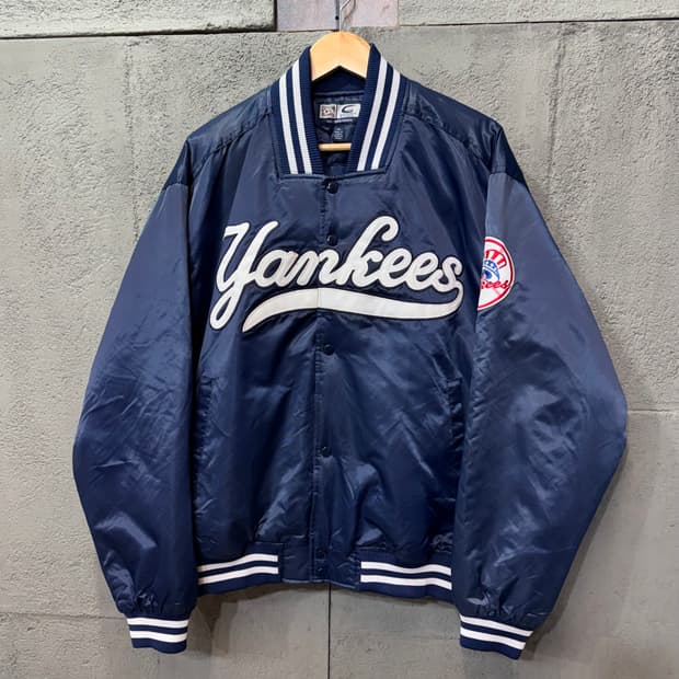 90s 쿠퍼스타운 컬렉션 G3 뉴욕 양키즈 베이스볼 점퍼 (XL)