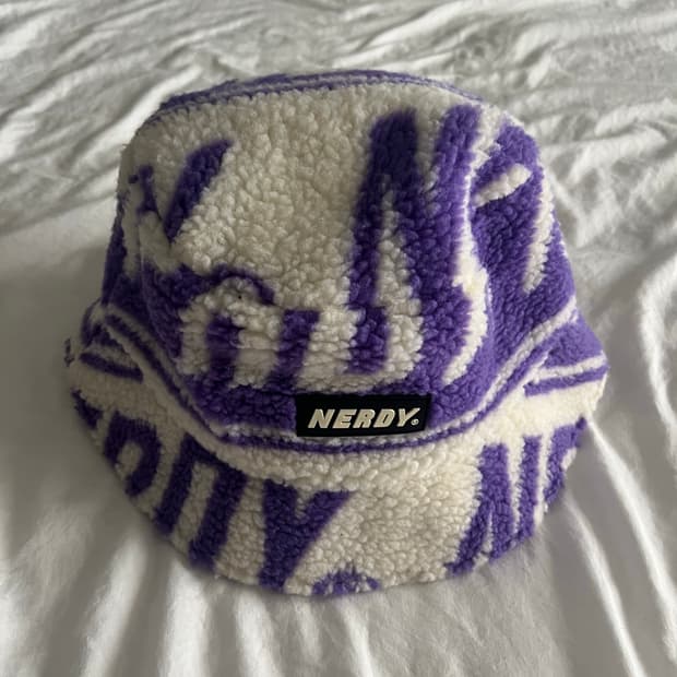 Nerdy 플리스 버킷햇 M