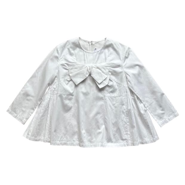 2016 꼼데가르송 리본 블라우스 셔츠