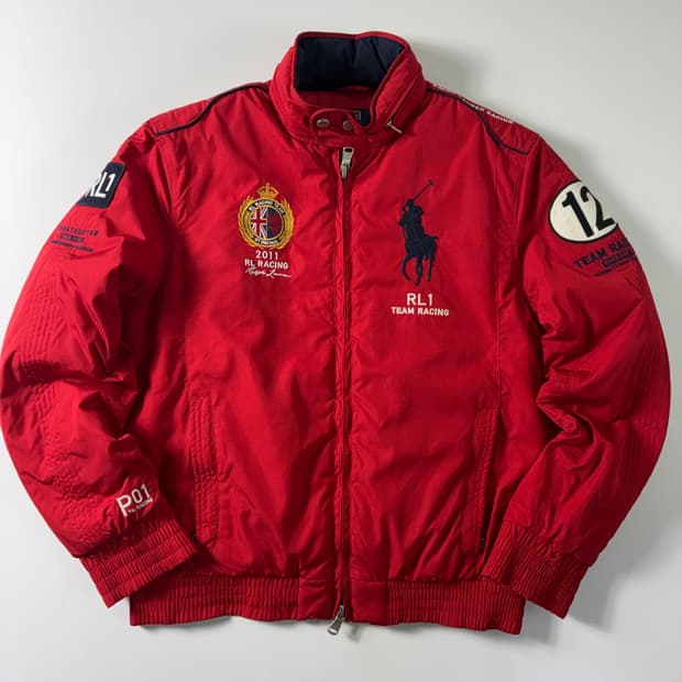 Polo 폴로 랄프로렌 R1 2-way 레이싱 페티드 자켓