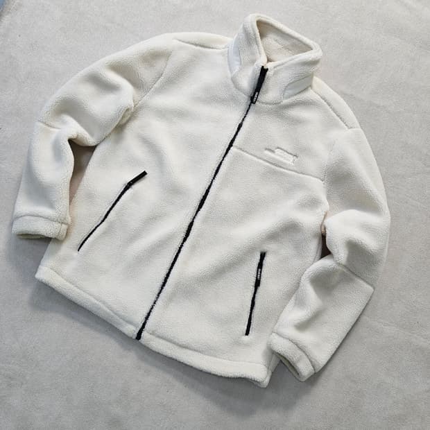 L 게스 플리스 집업 0319Y