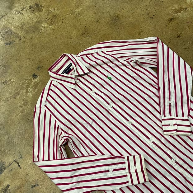 [정품/6] 폴로 랄프로렌 스트라이프 긴팔 셔츠 b17