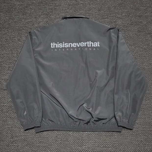 디스이즈네버뎃 코치 자켓