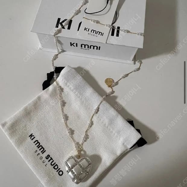 키미스튜디오 하트 목걸이 
