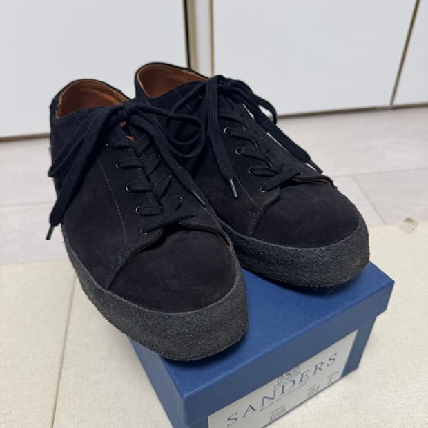 샌더스 몽키슈즈 블랙스웨이드 270