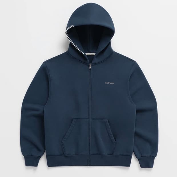 madhappy fleece zip up XL