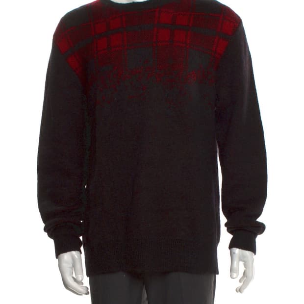 닐바렛 14FW 그라데이션 모헤어 니트