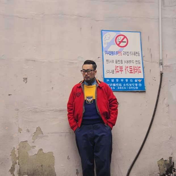 90's~ 폴로 랄프로렌 울 헤링턴 자켓 (남녀공용)