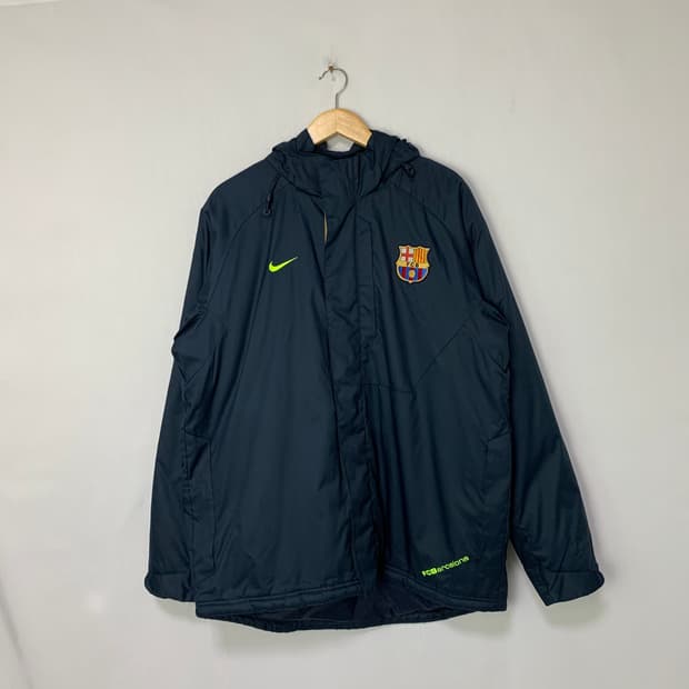 나이키 FCB 빈티지 바람막이 후드 점퍼 자켓