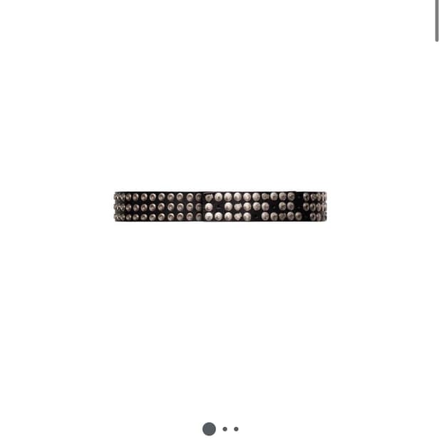 racerworldwide balck button belt