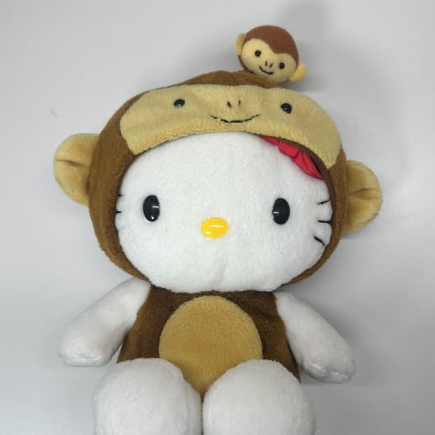 원숭이 키티 고전 인형