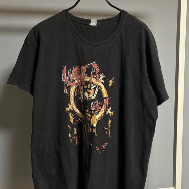 슬레이어 밴드 티셔츠