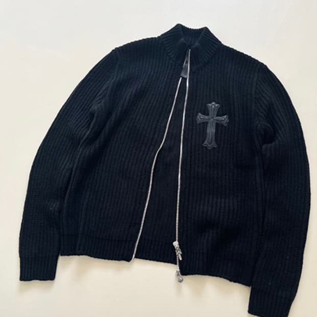 크롬하츠 니트집업 XL 