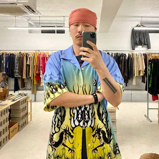 VTG tribal dragon shirts 빈티지 트라이벌 드래곤 셔츠