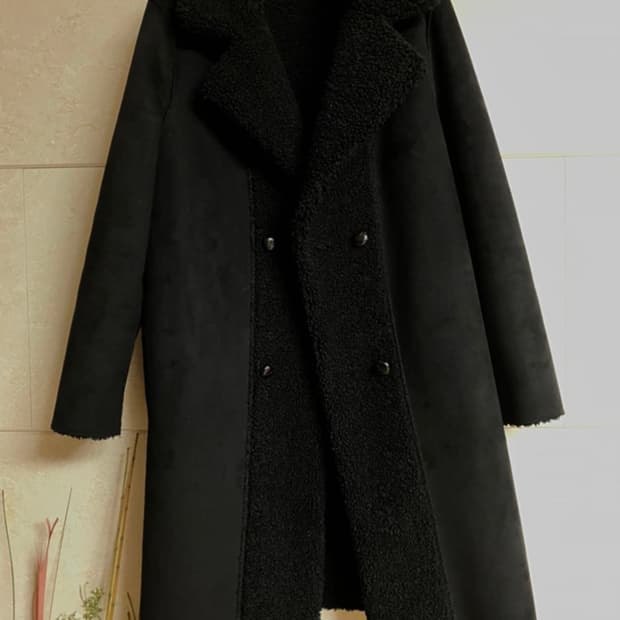 (상태최상) 블랙무스탕