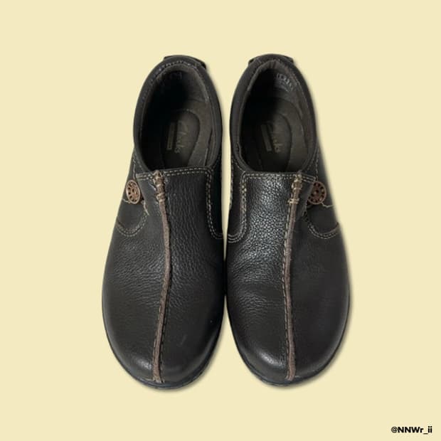 CLARKS MARY JANE BLACK