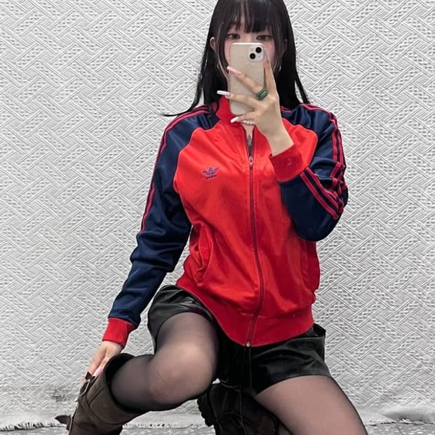 아디다스 USA 희귀레트로 80s ATP 키롤란 져지집업 S C13221