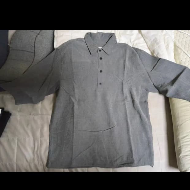 솔리드옴므 시어서커 카라티 50사이즈