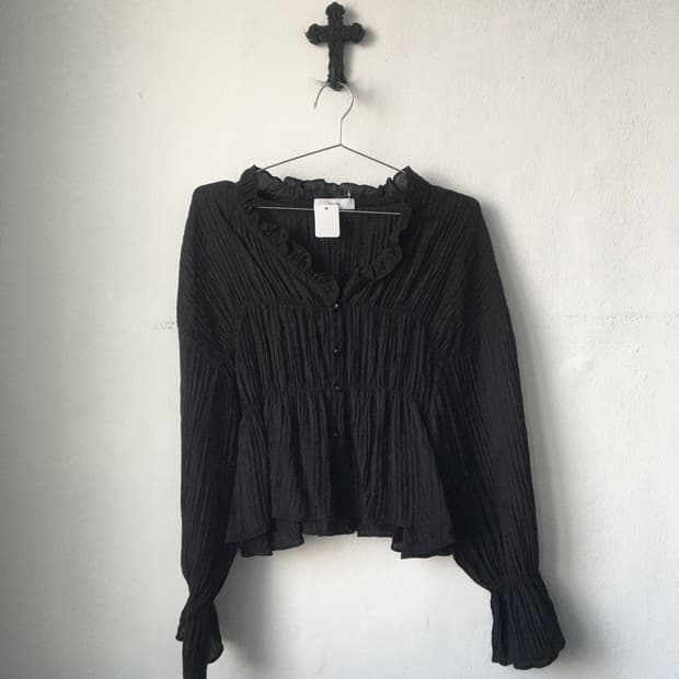 Shirring blouse