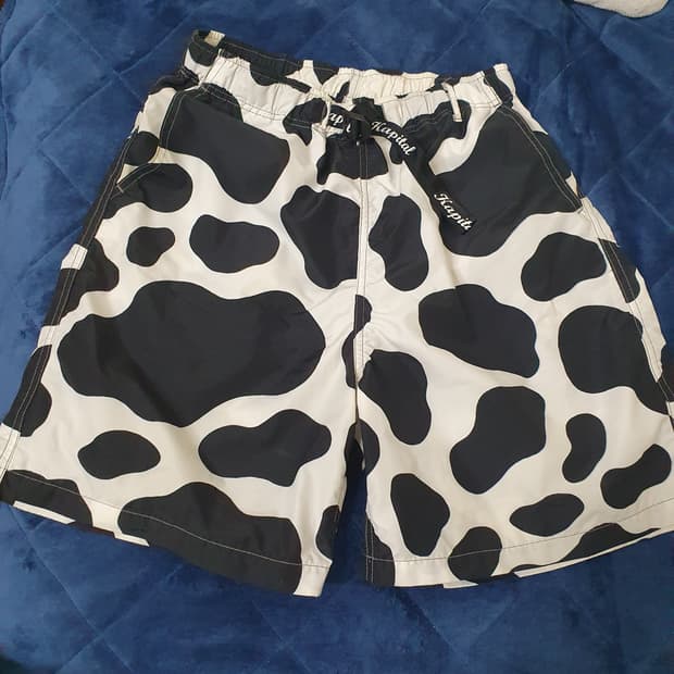 캐피탈 젖소무늬 비치 반바지 1사이즈
