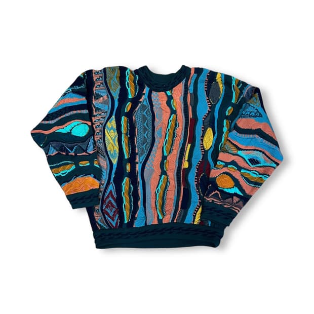 쿠지 케이블 니트