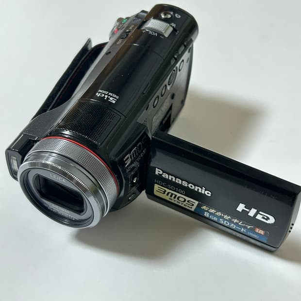 파나소닉 HDC-SD100 빈티지 캠코더 카메라
