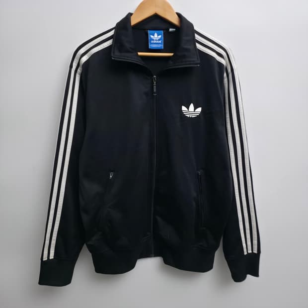 [XXL] 아디다스 구형 파이어버드 블랙 져지