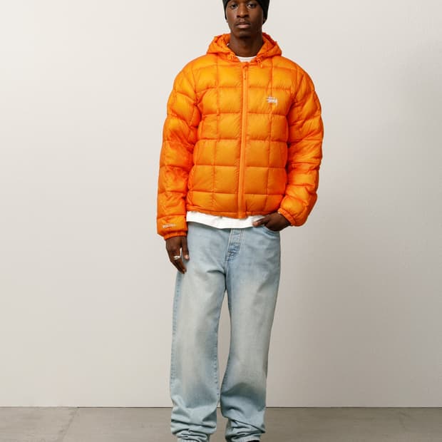 Stussy MIDWEIGHT HOODED PUFFER