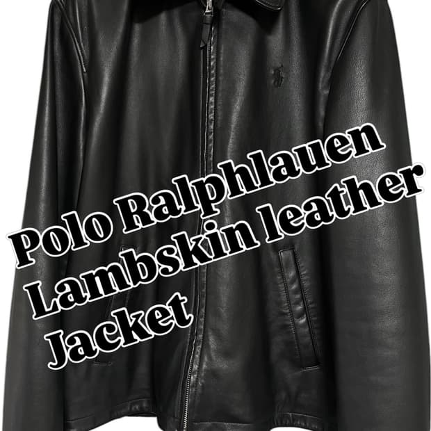 폴로 랄프로렌 램스킨 가죽 자켓