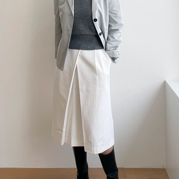 oaens 오아엔스 해비코튼 스커트