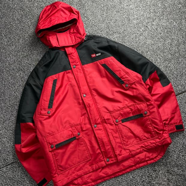 00s 디젤 아카이브 배색 마운틴 점퍼 2718