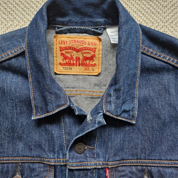 리바이스 |||세대 데님 트러커 L 