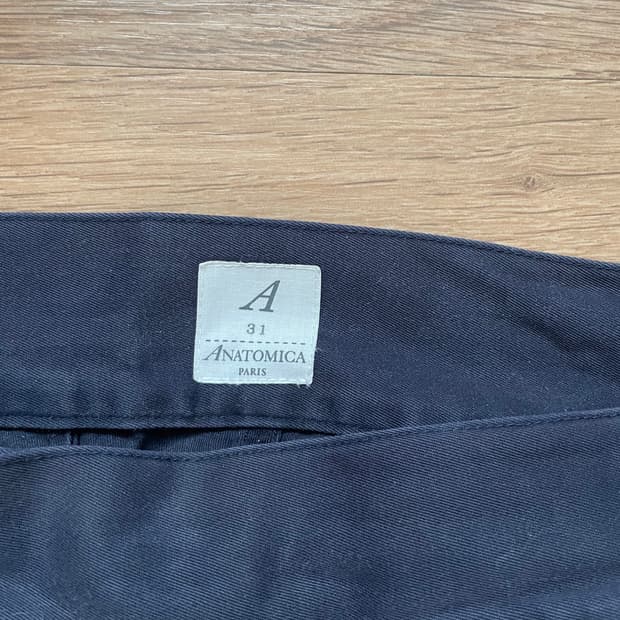 아나토미카 마린 팬츠 네이비 31사이즈