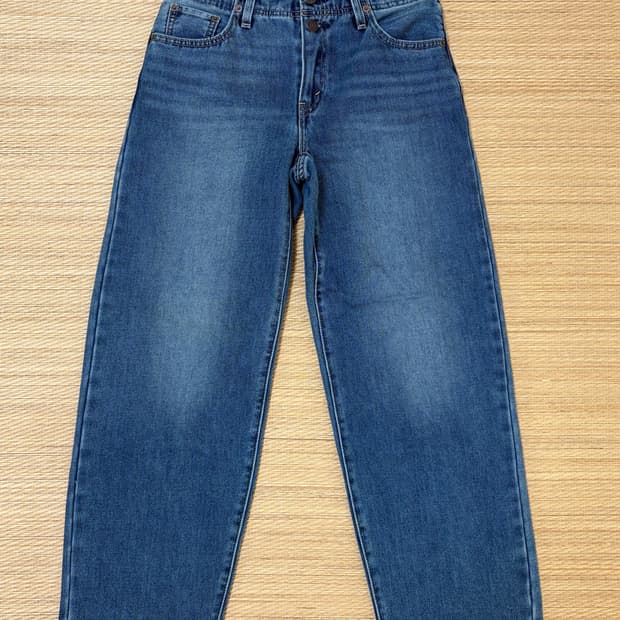 W 리바이스 배기 대드 진 25