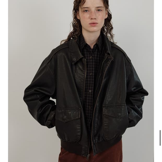 더바넷 레더자켓