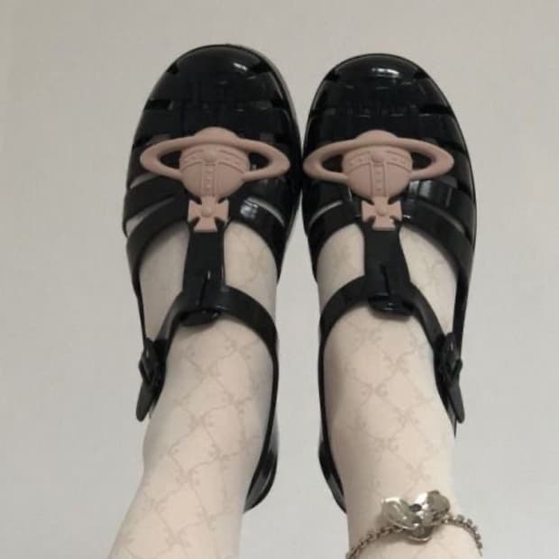 비비안웨스트우드 멜리사 orb로고 샌들