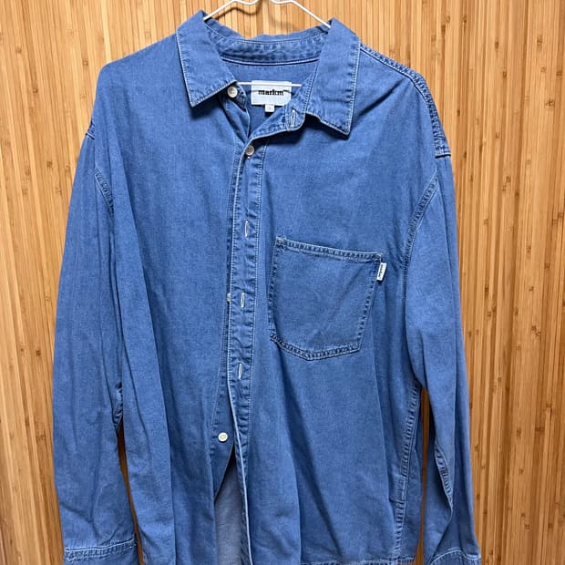 마크엠 데님셔츠 L