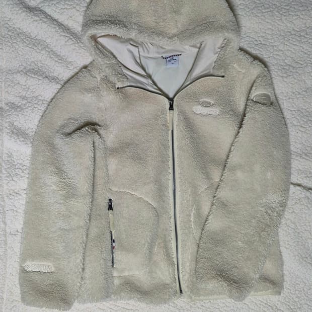 아이더 뽀글이 후리스 아이보리