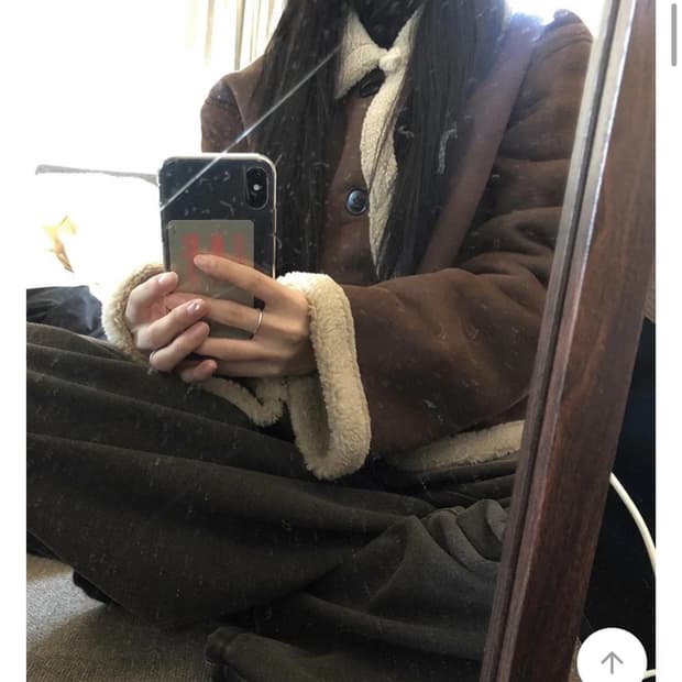 (급처)애니원모어 무스탕 에이블리