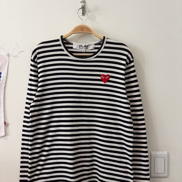 297. 꼼데가르송 스트라이프 롱슬리브 긴팔