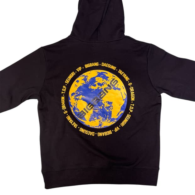 빅뱅 BIGBANG 오피셜 월드투어 후드티 M