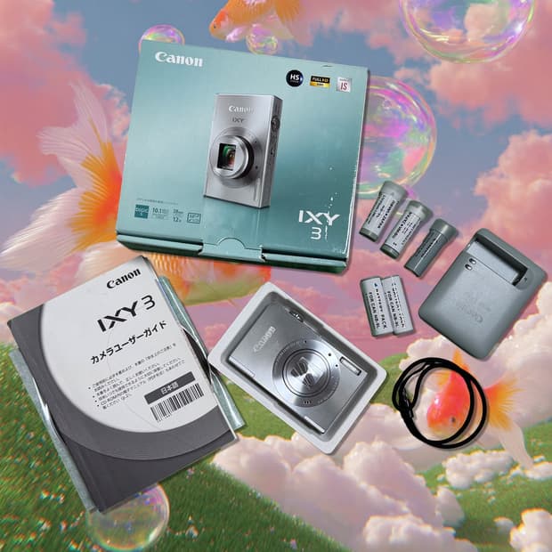 캐논 빈티지 디카 ixy3 (ixus 500 hs 모델)