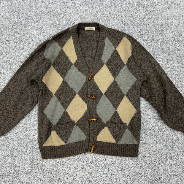 세인트앤드류스 아가일 램스울 가디건