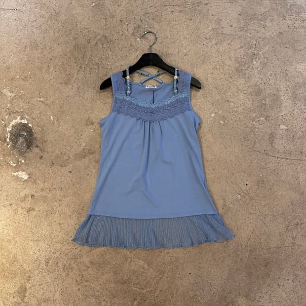 AXES FEMME 플로럴 스트랩 나시