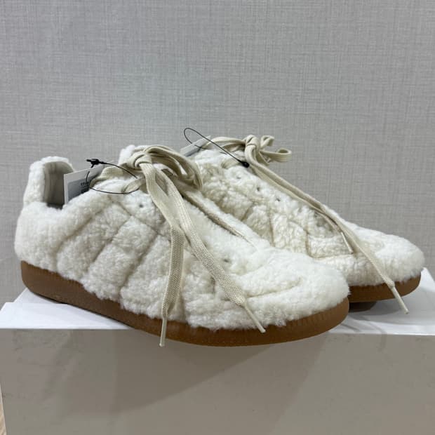 (박스O/새상품) 메종마르지엘라 시어링 독일군 운동화