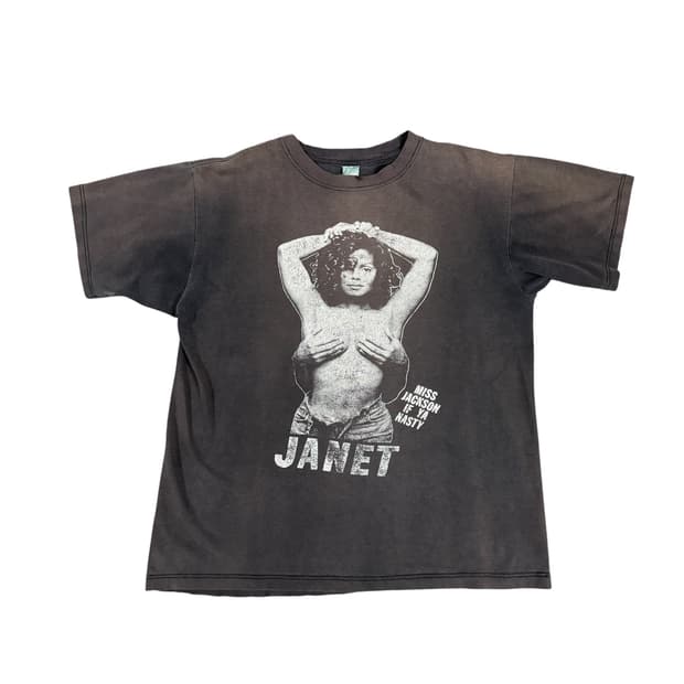 빈티지 90s Janet Jackson 자넷잭슨 너티바이네이처 티셔츠